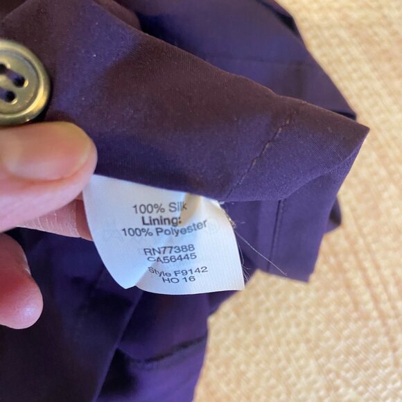 Madewell Silk Cold-Shoulder Dress Size 4 - Picture 6 of 10